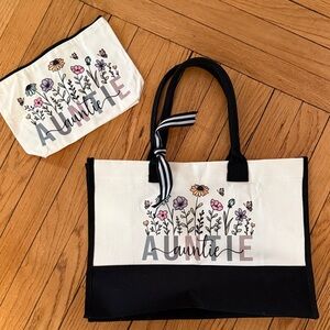 NWOT Auntie Tote Bag